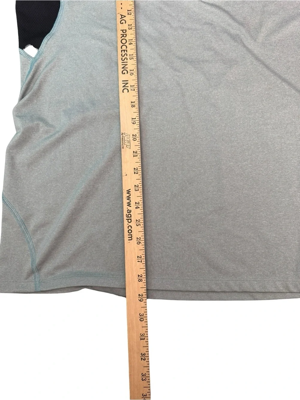 The North Face FlashDry XD 1/4 Zip Pullover XL Gray Blue Athletic Running Hiking